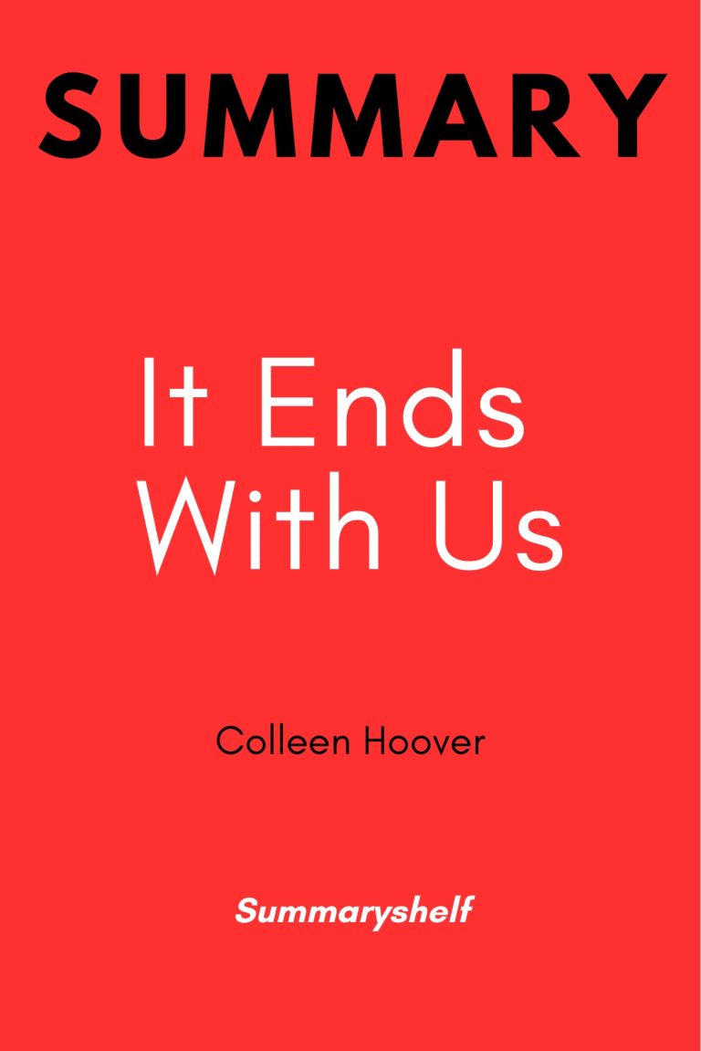 Summary of It Ends With Us by Colleen Hoover