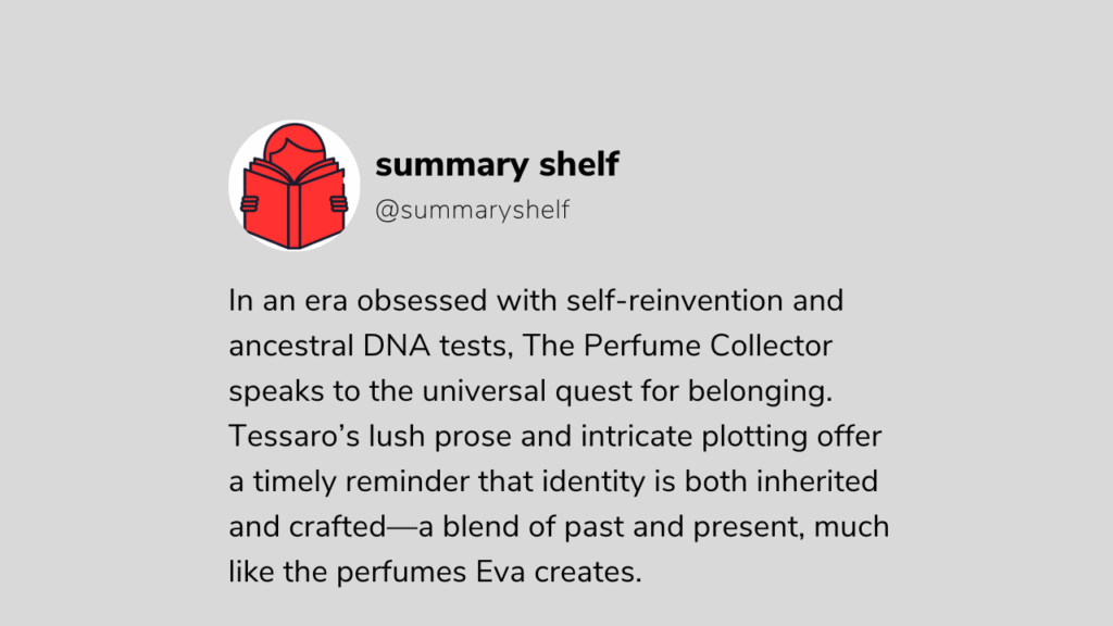 The Perfume Collector Summary 3 The Perfume Collector