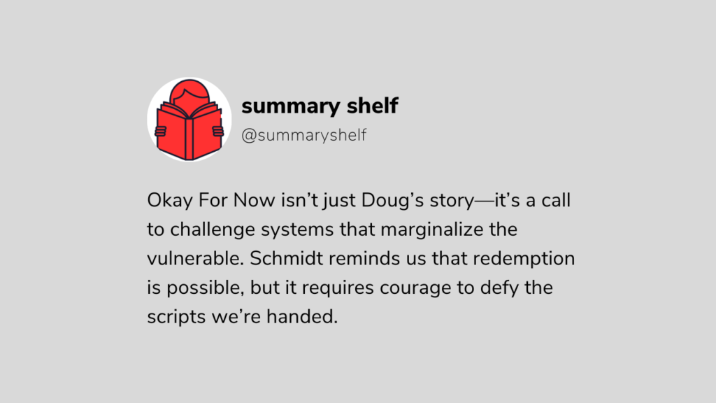 Okay For Now Summary - by Gary D. Schmidt 3 Okay For Now Summary - by Gary D. Schmidt