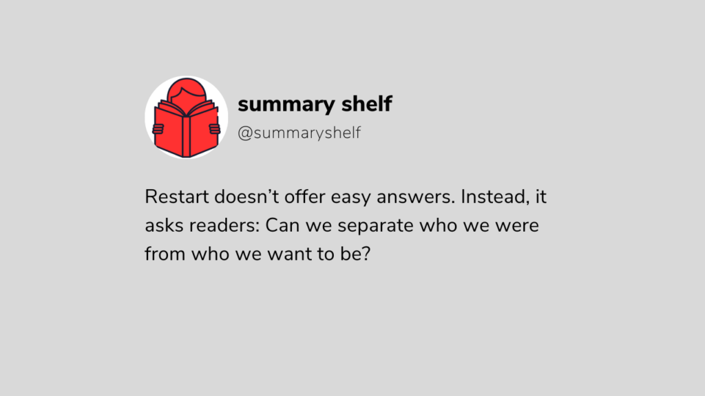 Restart by Gordon Korman - Summary 3 Restart by Gordon Korman