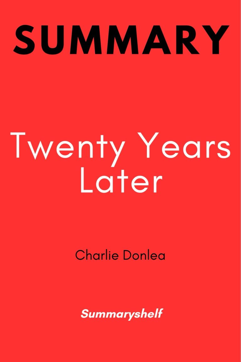 Summary of Twenty Years Later by Charlie Donlea - Summary shelf